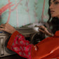 RUST EMBROIDERED KURTA