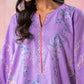 LAVENDER EMBROIDERED SET