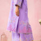 LAVENDER EMBROIDERED SET