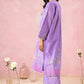 LAVENDER EMBROIDERED SET