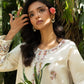 OFF-WHITE EMBROIDERED KURTA
