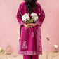 CRANBERRY EMBROIDERED SET