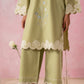 SAGE APPLIQUE SET