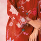 RED APPLIQUE SET
