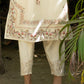 IVORY APPLIQUE SHALWAR