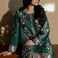 GREEN EMBROIDERED KURTA