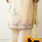 CREAM EMBROIDERED KURTA