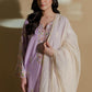 LAVENDER EMBROIDERED KURTA