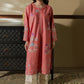 PINK EMBROIDERED KURTA